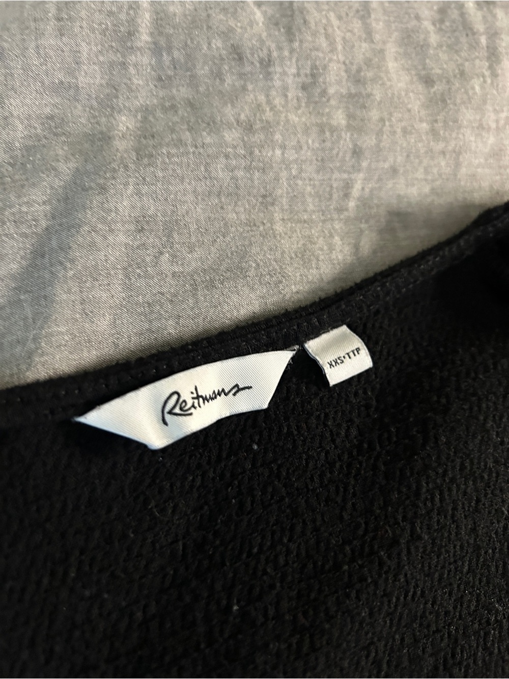 Reitmans Black Women's Peasant Top